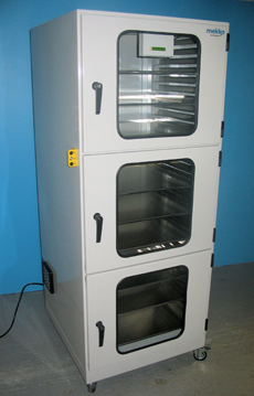 Humidity controlled drying cabinet